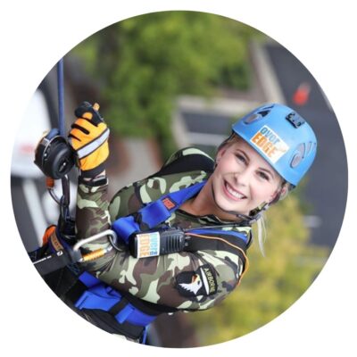 Over the Edge for Heals Ashleigh Heinz