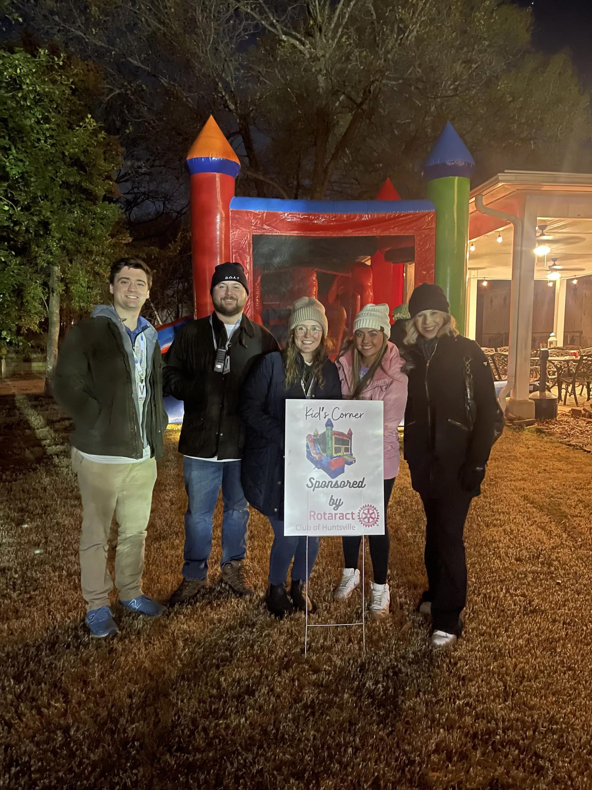 Ashleigh with the Rotaract